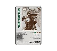 The Smiths Poster Meat Is Murder Album Cover Poster Retro Poster Metal Tin Sign Chic Art Retro Iron Painting Bar People Cave Cafe Family Garage Poster Wall Decoration 8x12inch(20x30cm)