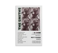 The Smiths Poster Meat Is Murder Music Album Cover Canvas Poster Wall Art Decor Living Room Bedroom Decoration Posters 12x18inch(30x45cm) Unframe-style