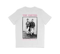 The Smiths - 'Some Girls are Bigger Than Others' - Organic T Shirt - Morrissey White S