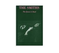 The Smiths The Queen Is Dead Canvas Wall Art Home Posters Are Suitable for Bedroom Dining Room And Living Room Beautiful Artwork Is A Great Gift for FriendsUnframe-style08x12inch(20x30cm)