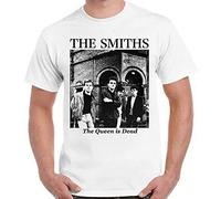 The Smiths The Queen is Dead Rock Band Cool Vintage Retro Vintage T Shirt 1172 White