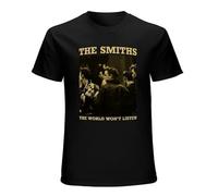 The Smiths The World Won't Listen Men's T-Shirt Feel Soft Black L