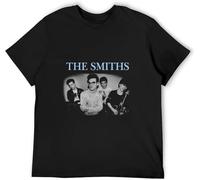 The Smiths Vintage Mens T-Shirt The Smiths Music Band Black Shirt Black