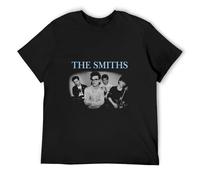 The Smiths Vintage Mens T-Shirt The Smiths Music Band Black Shirt Black S