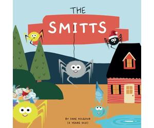 The Smitts: A wonderous fact finding adventure book about The Smitts, a space creature that crash landed on earth. Imagined by Jake Kilgour who is 6 years old.