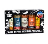 The Smokey Carter All American BBQ Rub Gift Set, 5 x 100g Shakers