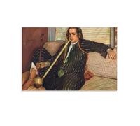 The Smoking Hashish Emile Bernard Painter Poster Wall Art Picture Painting Poster Canvas Print Posters Artworks Room Decor 08x12inch(20x30cm)