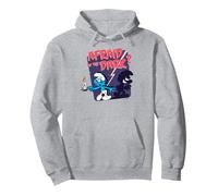 The Smurfs Afraid of the Dark Halloween Retro Cartoon Pullover Hoodie