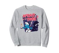 The Smurfs Afraid of the Dark Halloween Retro Cartoon Sweatshirt