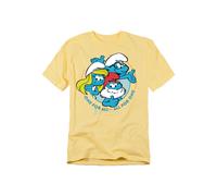 The Smurfs All For One T-Shirt, Banana in Yellow | Size: Medium The Smurfs Yellow M