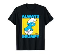 The Smurfs Always Grumpy Retro Cartoon T-Shirt
