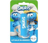 The Smurfs Blueberry Flavour Lip Balm - Moisturizing & Hydrating Formula | Perfect for Kids & Adults, 4g