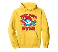 The Smurfs Father's Day Best Papa Ever Papa Smurf Pullover Hoodie