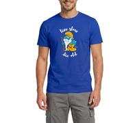 The Smurfs Funny Gift Grandpa Smurf Men's T-Shirt