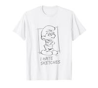 The Smurfs Grouchy I Hate Sketches T-Shirt
