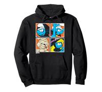 The Smurfs Halloween Dress Up Pop Art Retro Cartoon Pullover Hoodie