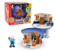 Giochi Preziosi The Smurfs, Handy's House Playset with Transformable Furniture and Stickers, Includes 2 Exclusive Figures, Hidden Key for Surprise Feature, Creative Customisation, Ages 3+