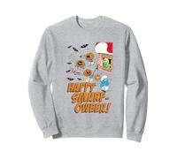 The Smurfs Happy Smurf-oween Halloween Pumpkin Retro Cartoon Sweatshirt