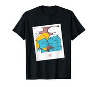 The Smurfs Hefty And Smurfette Retro Photo T-Shirt