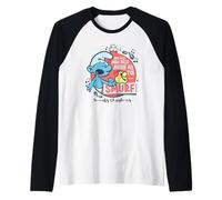 The Smurfs Jingle Bells Smurfy Christmas Raglan Baseball Tee