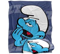 The Smurfs Lazy Silky Touch Super Soft Throw Blanket 152 X 127 cm