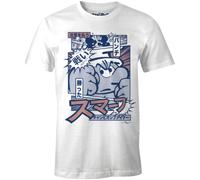 Les Schtroumpfs Men's Mesmurfts003 T-Shirt, White, 3XL