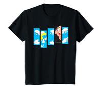 The Smurfs Movie Brainy Smurfette Gargamel Montage Kids T-Shirt