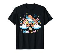 The Smurfs Movie Let's Play Music Papa Smurf Dance T-Shirt