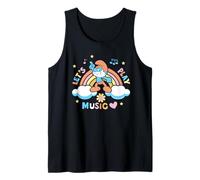 The Smurfs Movie Let's Play Music Papa Smurf Dance Tank Top