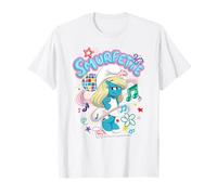 The Smurfs Movie Smurfette Colorful Disco Party T-Shirt