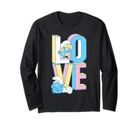 The Smurfs Movie Smurfette Love Valentine's Day Long Sleeve T-Shirt