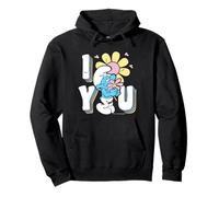 The Smurfs Movie Summer I Love You Flowers Valentine's Day Pullover Hoodie