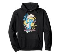 The Smurfs Movie Summer Smurfette Peace & Love Flower Power Pullover Hoodie