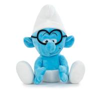 The Smurfs Plush - Classic Smurf, Smurfette, Grand Smurf, Brainy Smurf, Joker Smurf, Grumpy Smurf - 26cm 10'23" - 16002615 (Brainy Smurf)