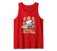 The Smurfs Smurf Chef Smurfy Christmas Tank Top