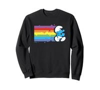 The Smurfs Smurf Rainbow Flag Sweatshirt