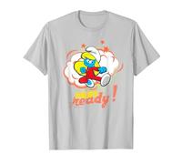 The Smurfs Smurfette is Smurf Ready! T-Shirt, Men, Silver Grey, Small