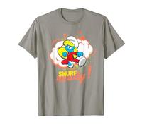 The Smurfs Smurfette is Smurf Ready! T-Shirt, Men, Slate Grey, XX-Large