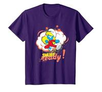 The Smurfs Smurfette is Smurf Ready! T-Shirt, Youth, Purple, 3T