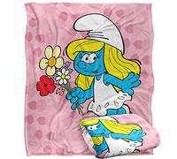 The Smurfs Smurfette Silky Touch Super Soft Throw Blanket 152 X 127 cm