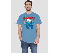 The Smurfs Smurfs Handy T-Shirt, Carolina Blue | Size: Large The Smurfs Blue L