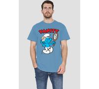 The Smurfs Smurfs Vanity T-Shirt, Carolina Blue | Size: Medium The Smurfs Blue M