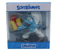 The Smurfs Statue Jokey Smurf with Gift 10 cm