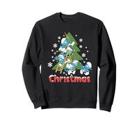The Smurfs Trim The Christmas Tree Sweatshirt