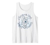 The Smurfs Vintage Smurfette Christmas Hugs Tank Top