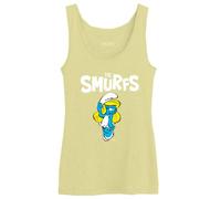 Les Schtroumpfs Women's Wosmurftk002 Tank Top, Yellow, XS
