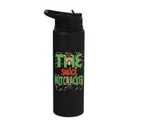 The Snack Nutcracker Funny Christmas Matching Family Group Stainless Steel Insulated Water Bottle