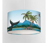 The Snail and The Whale Coast Lampshade - Officially Licensed Children’s Ceiling or Table Lamp Shade - Handmade in The UK - Story Scene Nursery Light