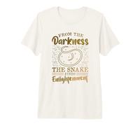 The Snake Finds Enlightenment - Herpetologist Snake Premium T-Shirt