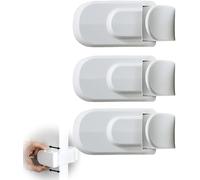 The Snap-On Door Lock Kids Can't Reach or Defeat, Child Locks for Doors, Childproof Door Lock, No Tools or Adhesives Required, Simple Install Safety Locks for Kids, Toddlers, Baby, Dogs & Cats